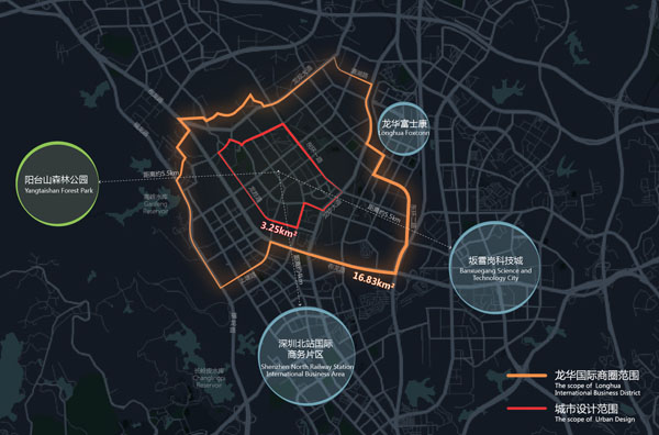 BIM建筑|预公告 | 深圳市龙华人民路国际商业街区城市设计国际竞赛