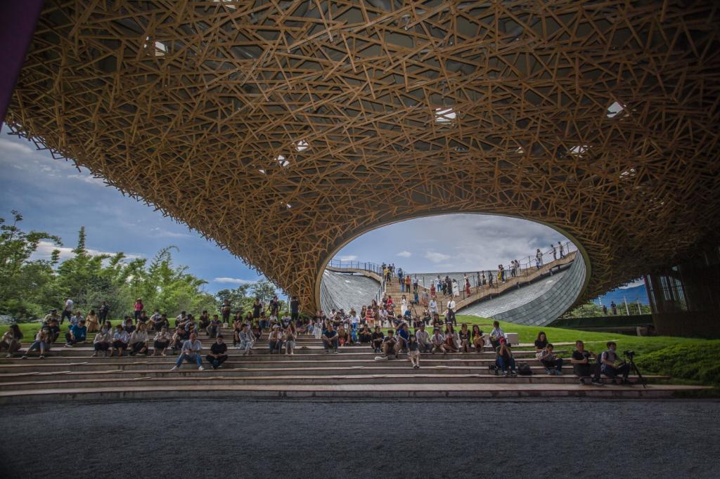 BIM建筑|杨丽萍表演艺术中心 / 朱锫建筑事务所