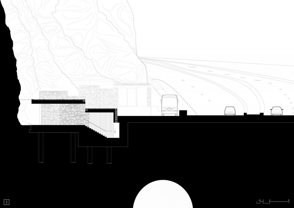 BIM建筑|隐蔽式建构，宗古尔达克洞穴游客中心 / Yalin Architectural Design