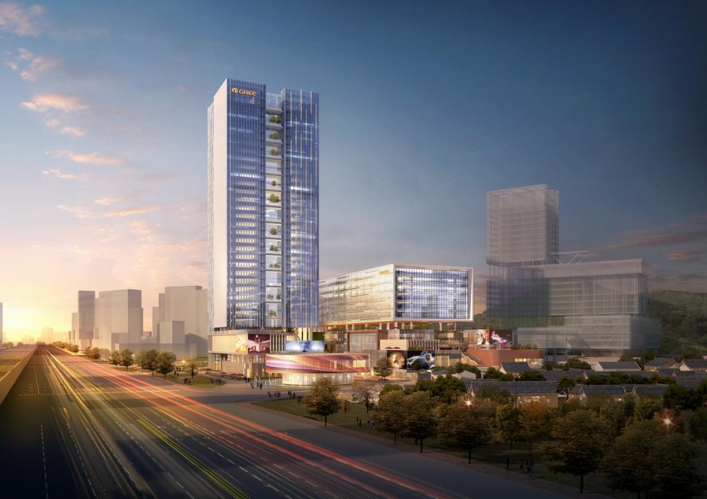 BIM建筑|珠海格力三溪科创小镇首期建设项目设计 / 深圳市建筑设计研究总院有限公司