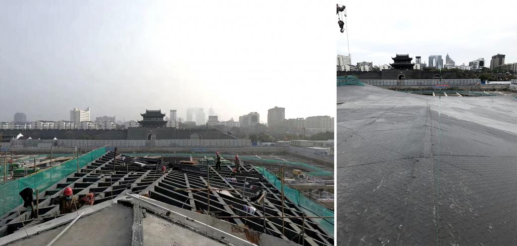 BIM建筑|苏州“狮子口”遗址环境保护与扩建 / 上海日清