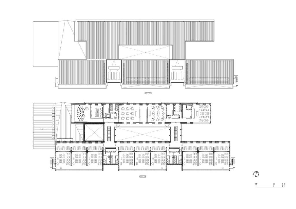 BIM建筑|下妻市立下妻中学 / 三上建筑事务所