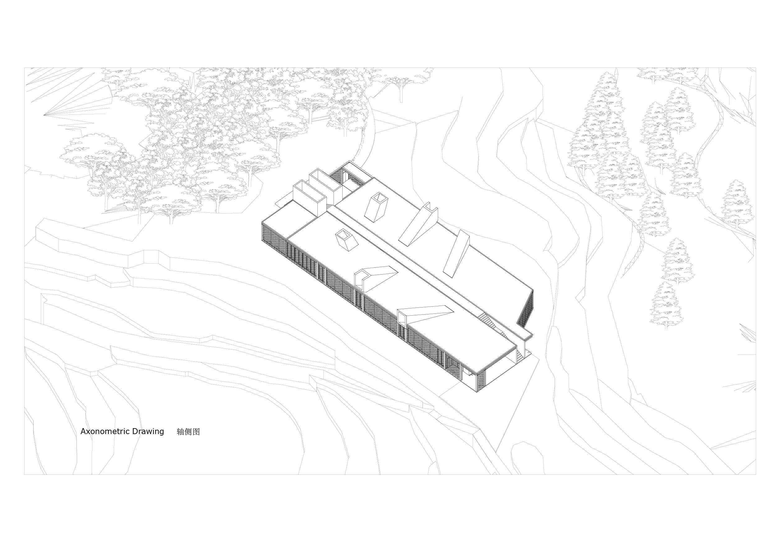 BIM建筑|景宁惠明茶工坊/ DnA_Design and Architecture