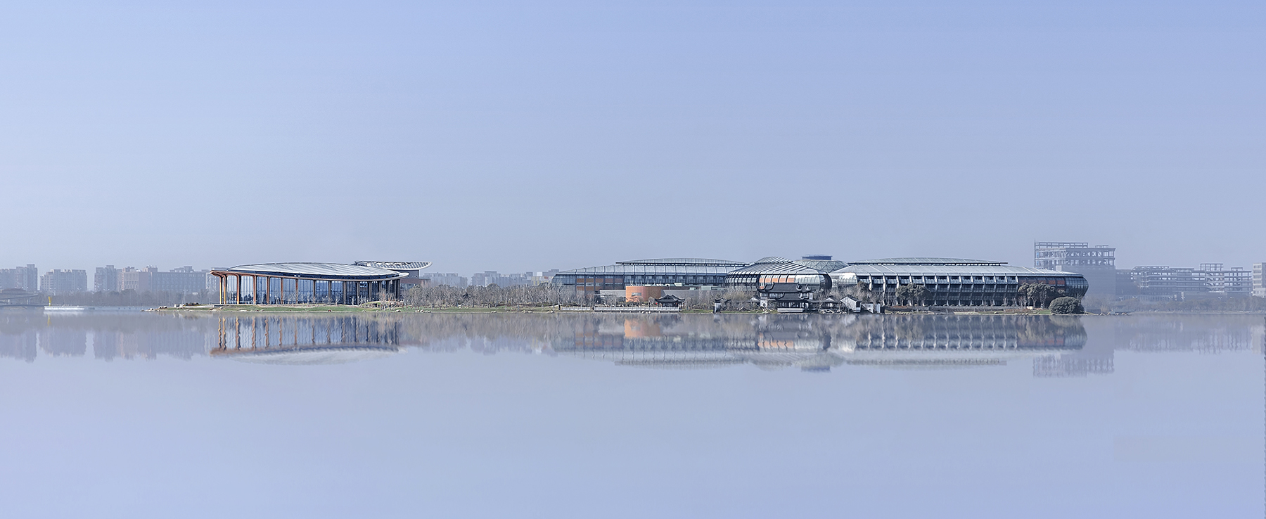 BIM建筑|滴水湖会议中心/ DC国际·c+d设计中心