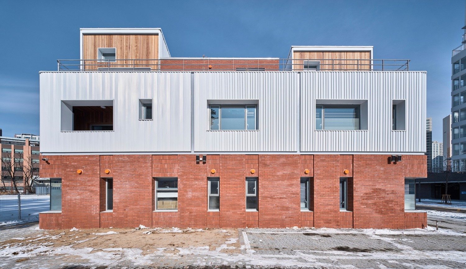 BIM建筑|江一洞119消防站 / OA-Lab