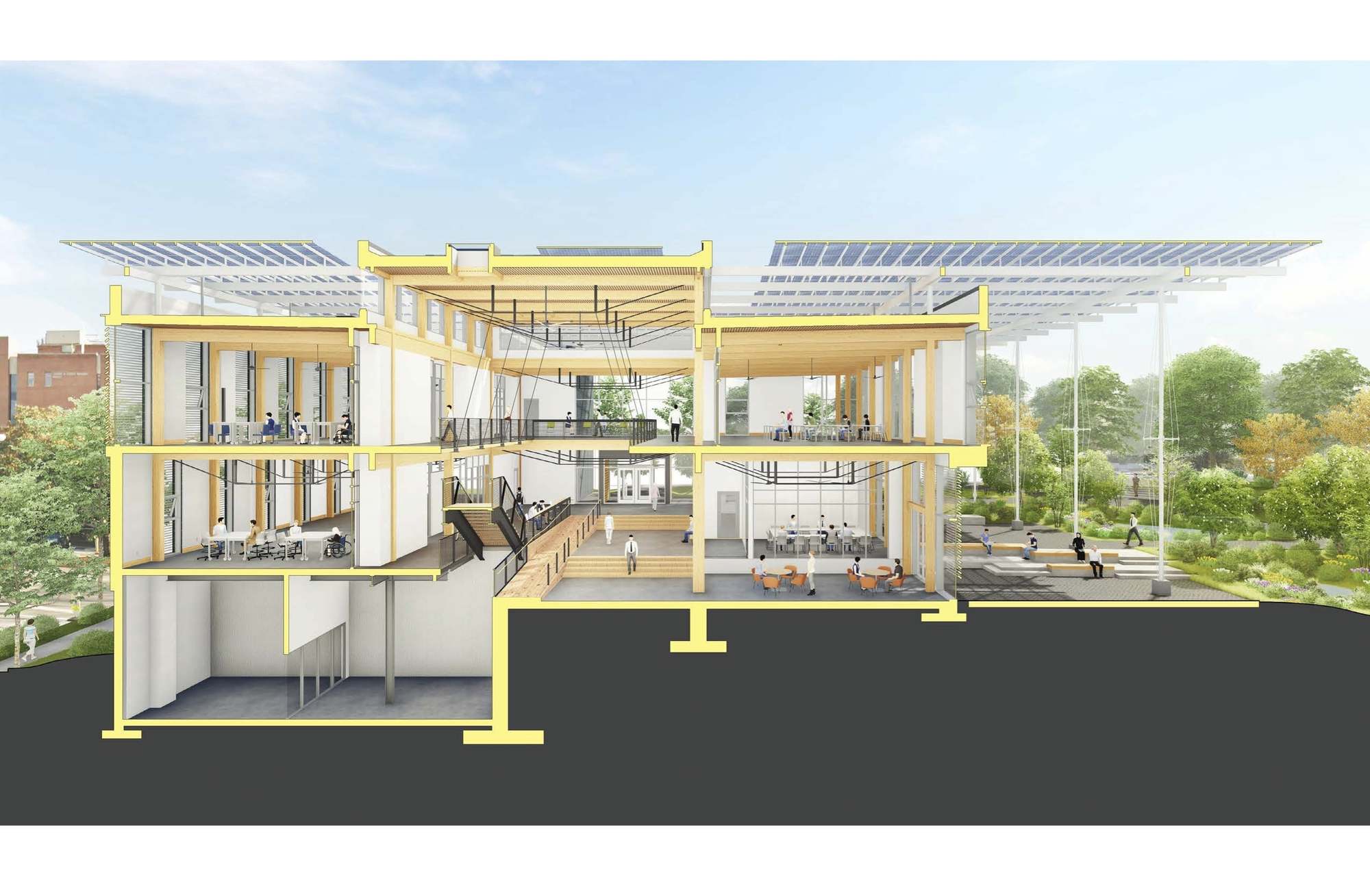 BIM建筑|Kendeda 大楼，创新可持续设计 / Miller Hull Partnership