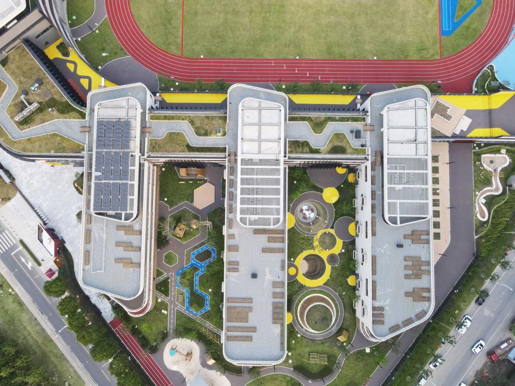 BIM建筑|苏州科技城天佑实验小学及幼儿园 / BAU