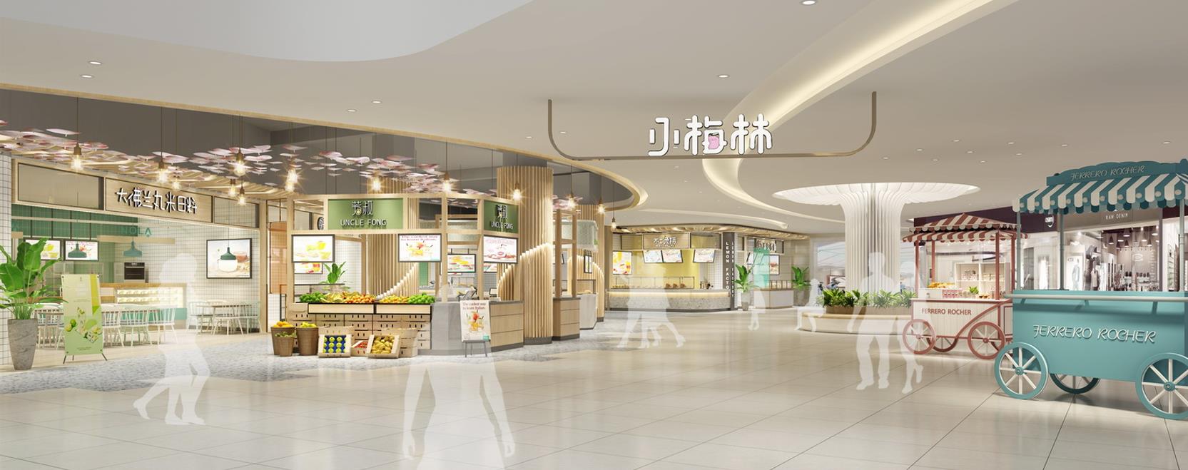 BIM建筑|深圳上梅林之卓悦汇小梅林——“漫步游园” ▏金枫设计