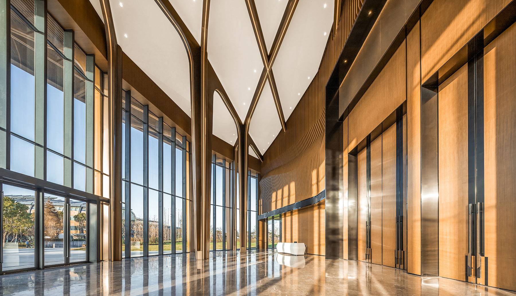 BIM建筑|滴水湖会议中心/ DC国际·c+d设计中心