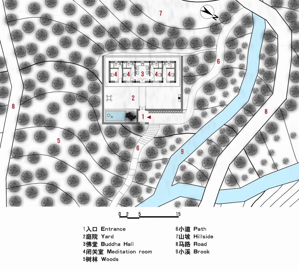 BIM建筑|山禅水定——大和禅院扩建设计 / 上海善祥建筑