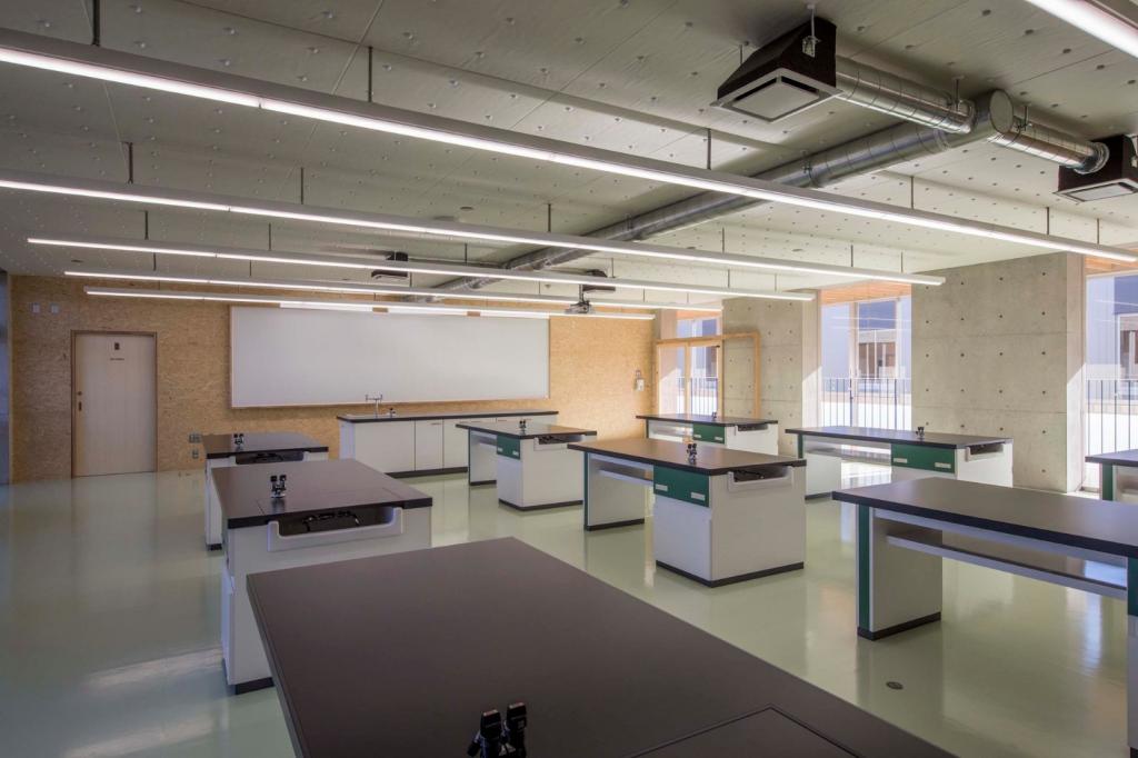 BIM建筑|下妻市立下妻中学 / 三上建筑事务所