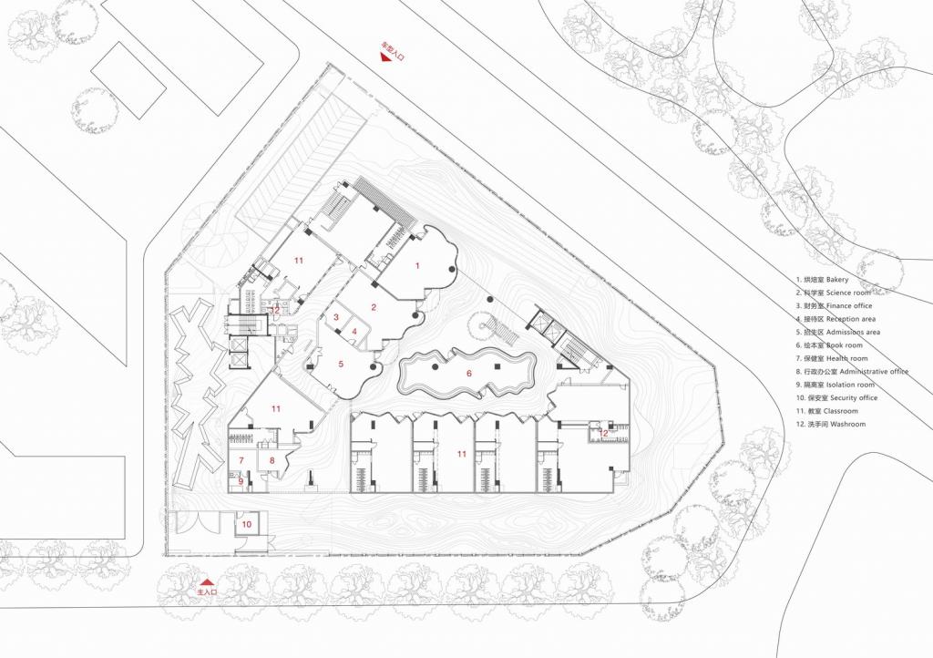 BIM建筑|KING’S KINDERGARTEN 金生幼儿园 / GROUNDWORK元新建城