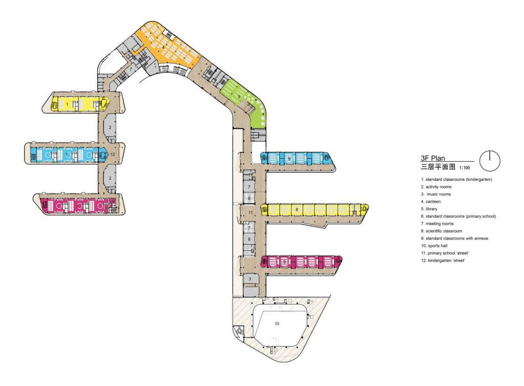 BIM建筑|苏州科技城天佑实验小学及幼儿园 / BAU