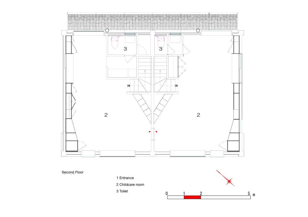 BIM建筑|MK-S 幼儿园：大人的大建筑，小孩的小房子 / 日比野建筑事务所 + Youji no Shiro