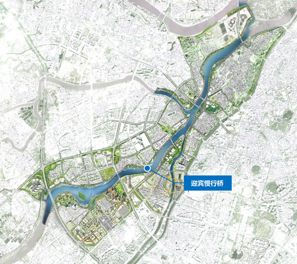 BIM建筑|三江六岸迎宾慢行桥概念方案设计国际咨询正式公告