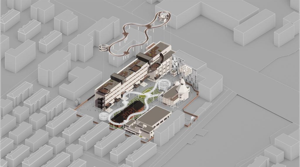 BIM建筑|​基于创新的旧改策略：江南绣衣厂 / 米丈建筑