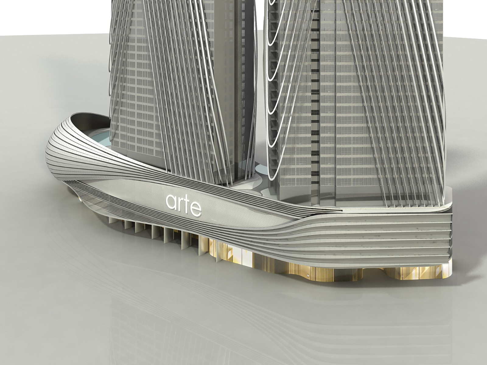 BIM建筑|Arté MK超高层住宅酒店综合体 / SPARK