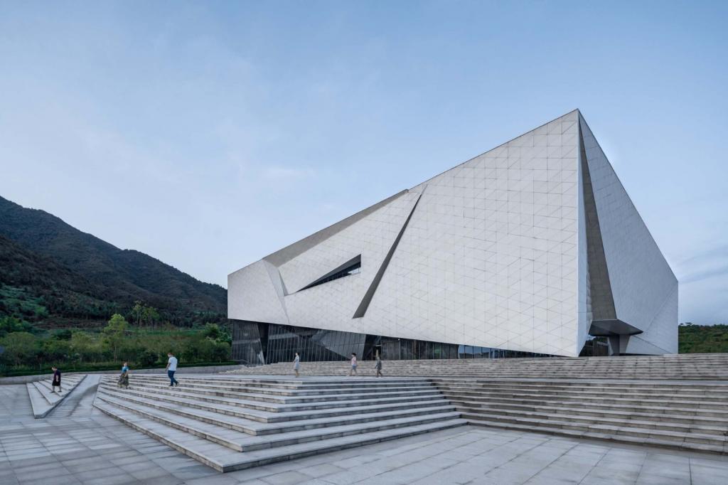 BIM建筑|南方红军三年游击战争纪念馆 / 华建集团上海建筑设计研究院