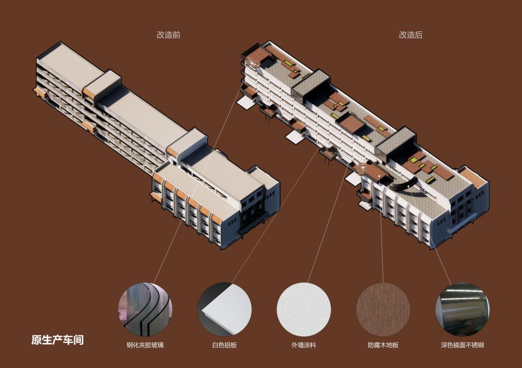 BIM建筑|​基于创新的旧改策略：江南绣衣厂 / 米丈建筑