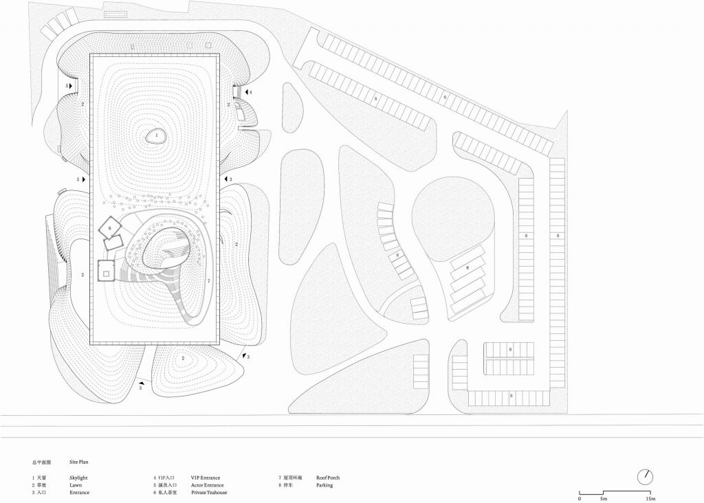BIM建筑|杨丽萍表演艺术中心 / 朱锫建筑事务所