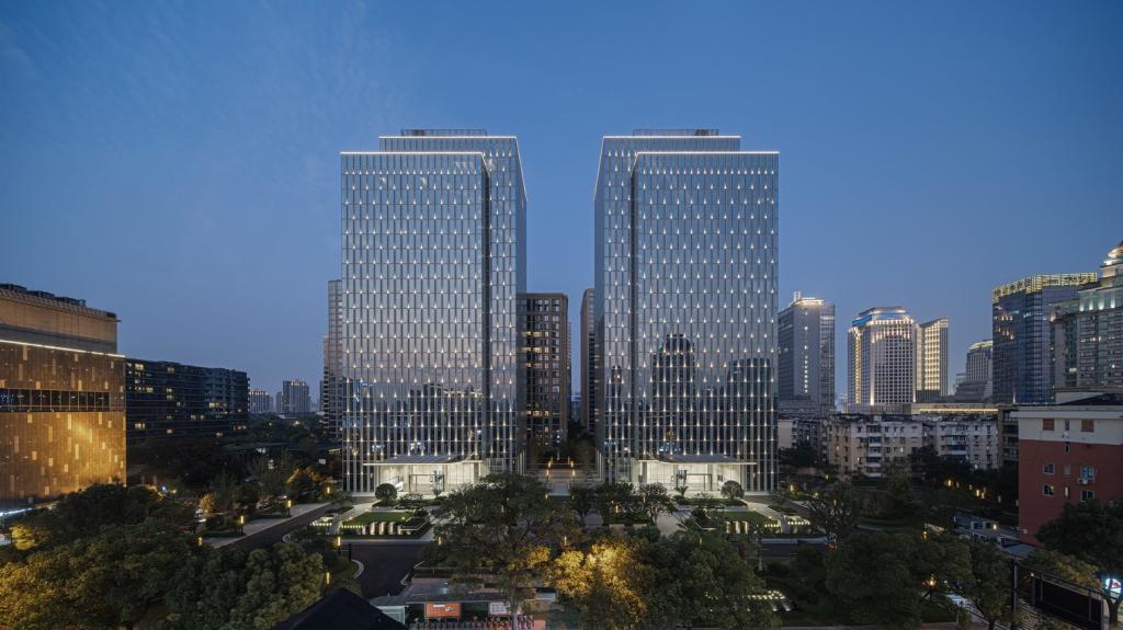 BIM建筑|谦和的城市原点，杭州滨绿大厦 / gad