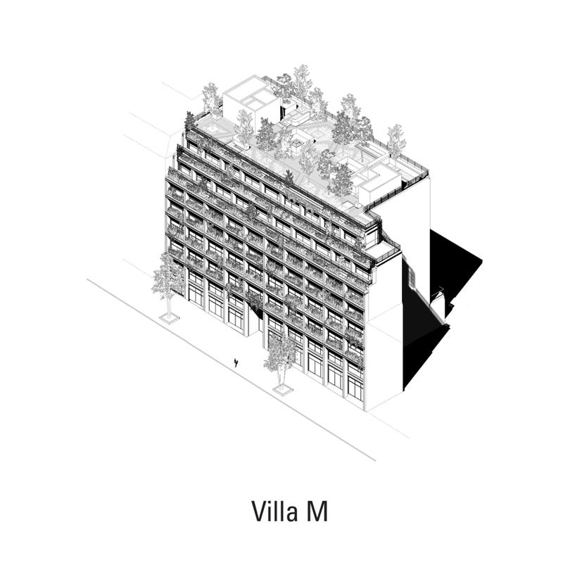 BIM建筑|未来城市缩影：M大楼 / Triptyque Architecture