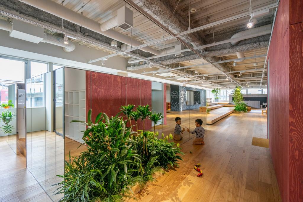 BIM建筑|KIDS SMILE LABO幼儿园-小小森林研究所 / 日比野设计