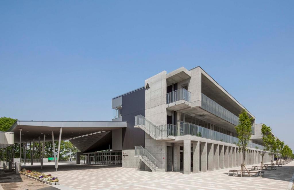 BIM建筑|下妻市立下妻中学 / 三上建筑事务所