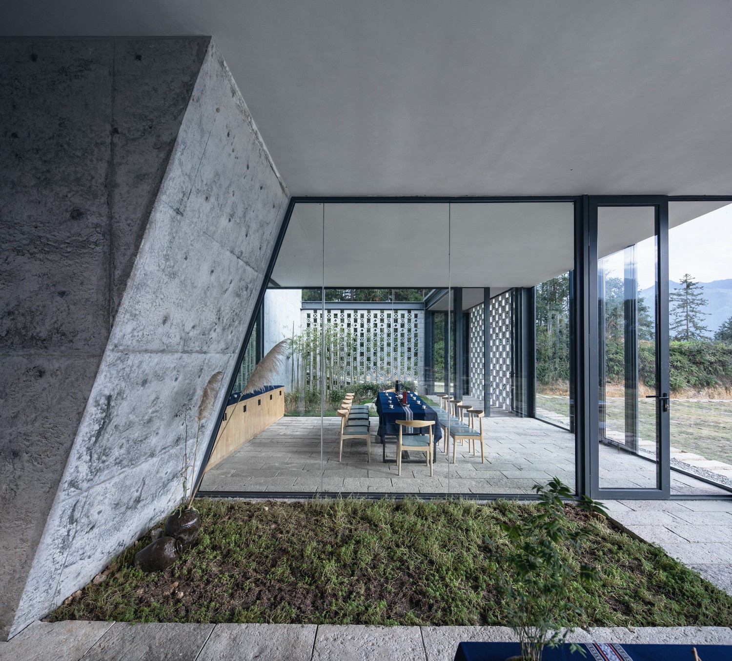 BIM建筑|景宁惠明茶工坊/ DnA_Design and Architecture