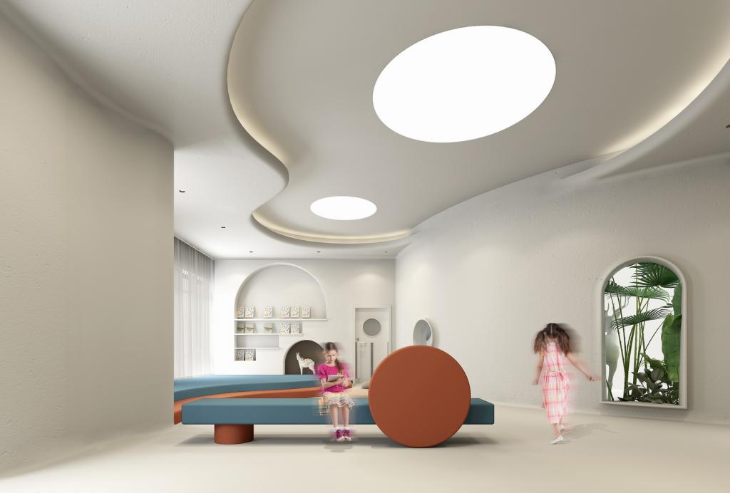 BIM建筑|安徽·舒城「水滴幼儿园」 —— 水生万物，复归于水 / 迪卡建筑设计中心