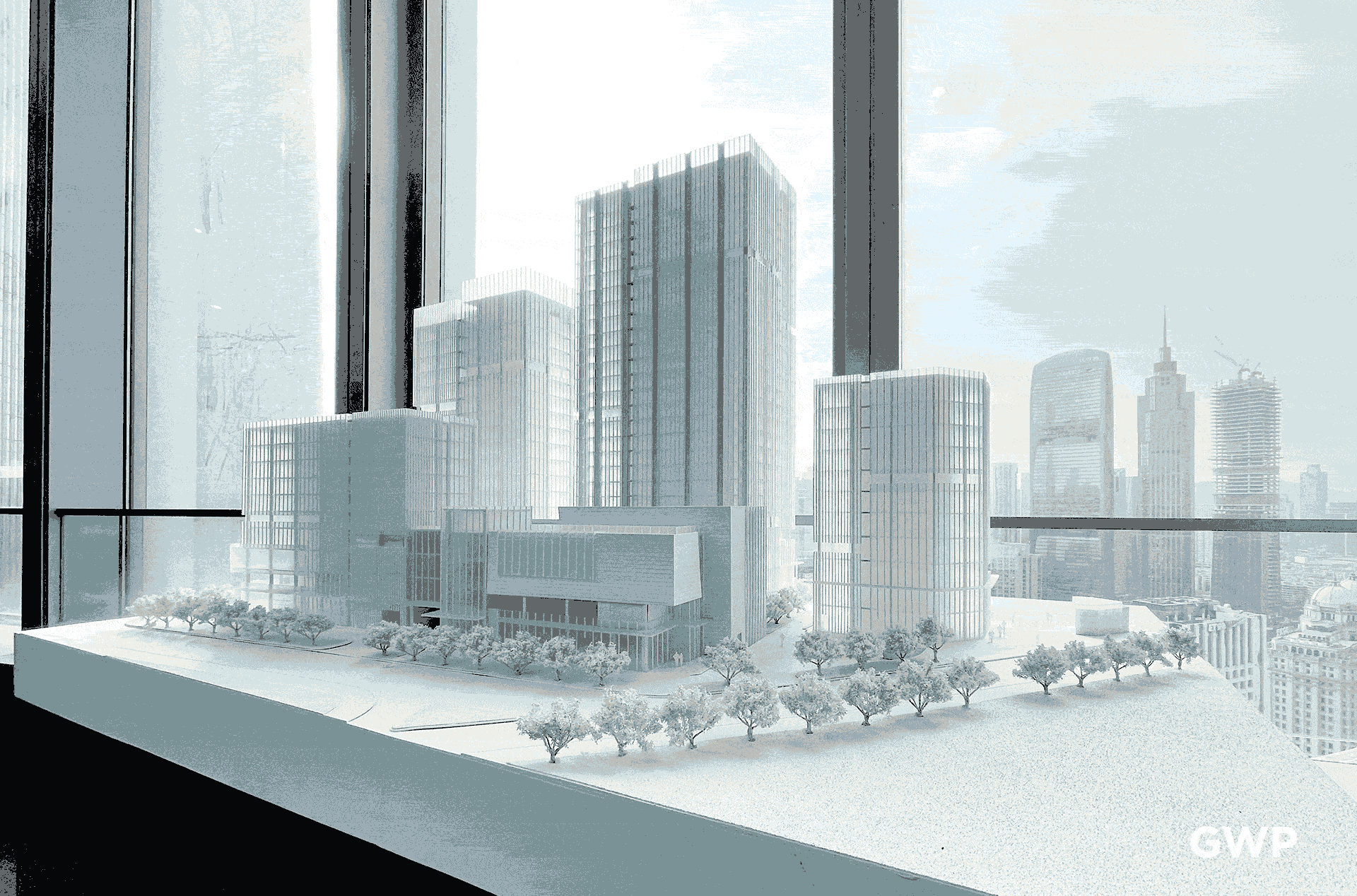 BIM建筑|大参林医药集团荔湾运营中心 / GWP