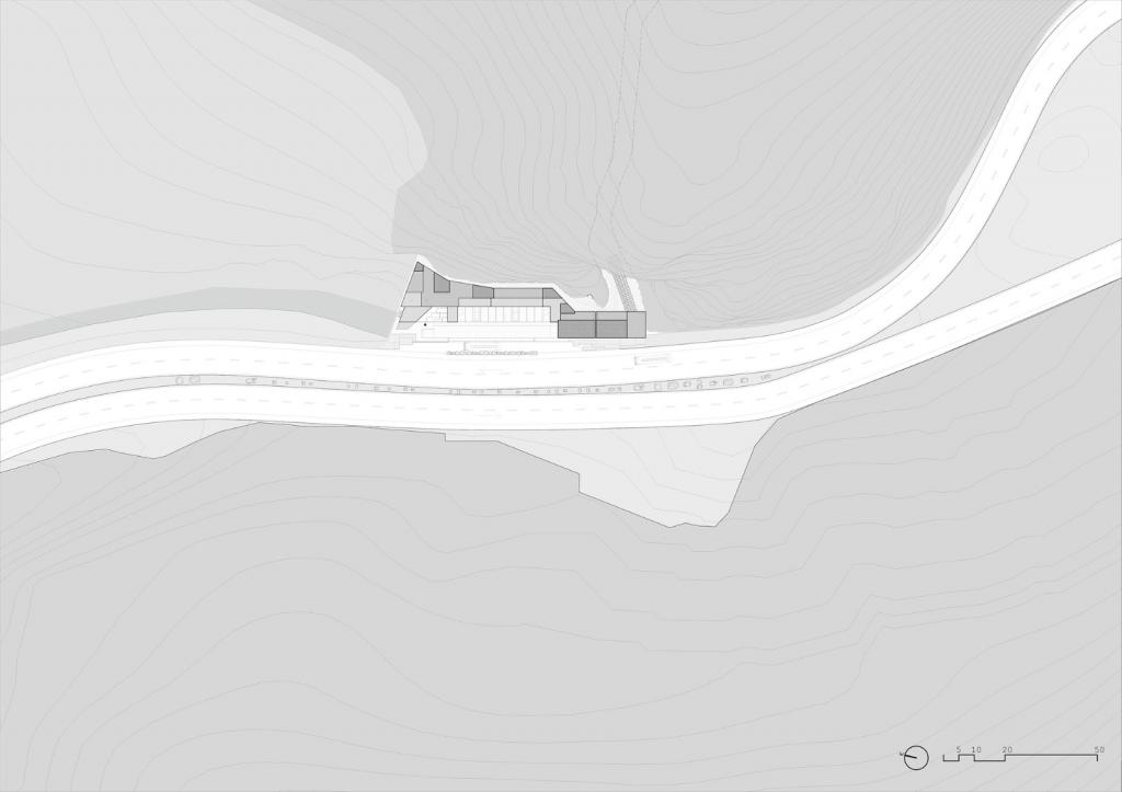 BIM建筑|隐蔽式建构，宗古尔达克洞穴游客中心 / Yalin Architectural Design