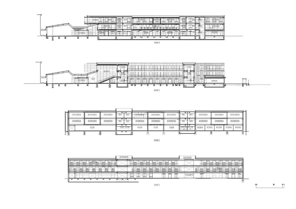 BIM建筑|下妻市立下妻中学 / 三上建筑事务所