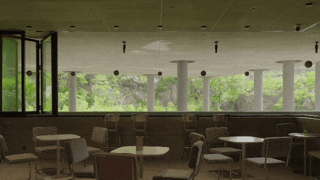 BIM建筑|极致的乡愁——泰安九女峰“故乡的月”仪式堂 / 袈蓝建筑