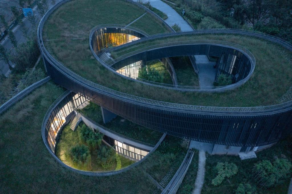 BIM建筑|大熊猫国家公园雅安科普教育中心 / 中国建筑西南设计研究院