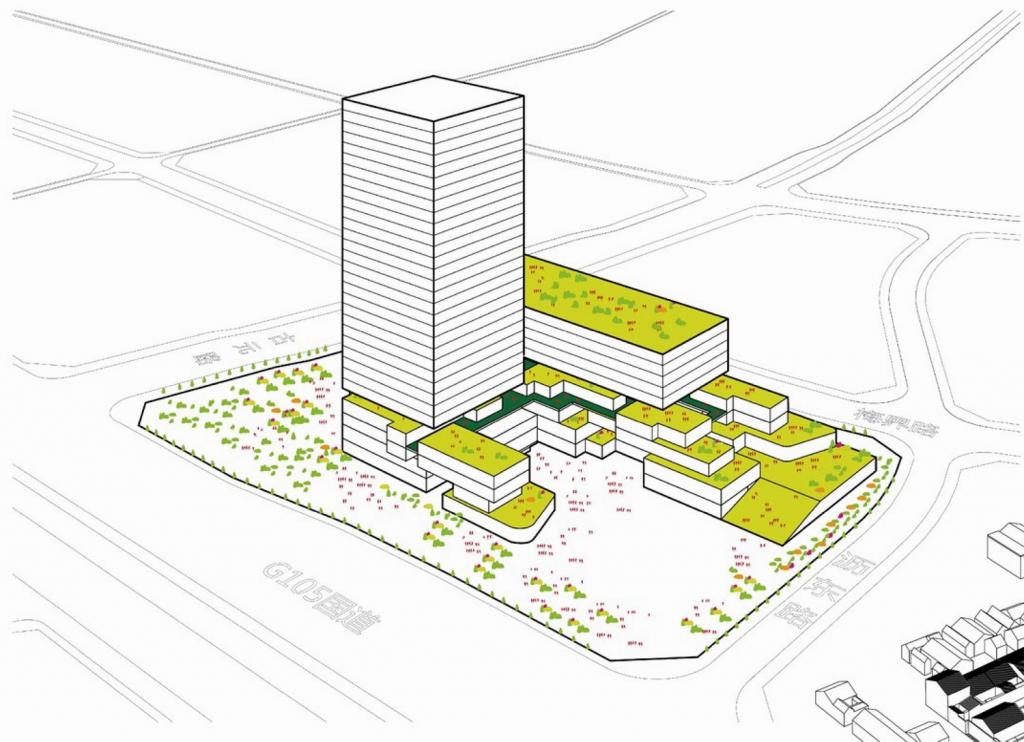 BIM建筑|珠海格力三溪科创小镇首期建设项目设计 / 深圳市建筑设计研究总院有限公司
