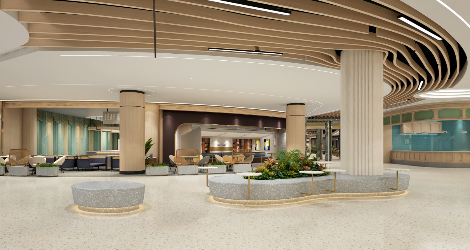 BIM建筑|深圳上梅林之卓悦汇小梅林——“漫步游园” ▏金枫设计