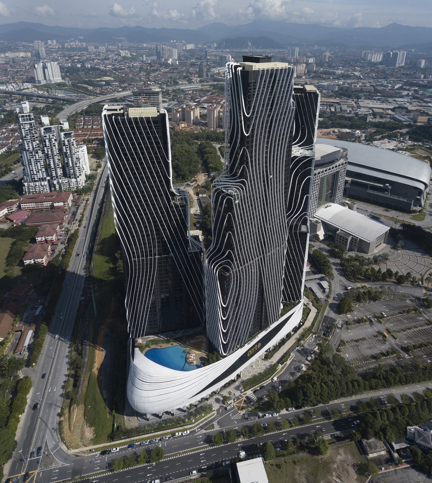 BIM建筑|Arté MK超高层住宅酒店综合体 / SPARK