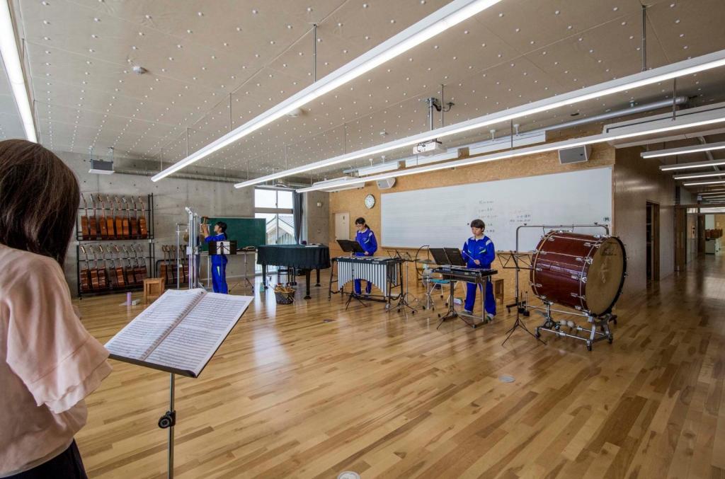 BIM建筑|下妻市立下妻中学 / 三上建筑事务所