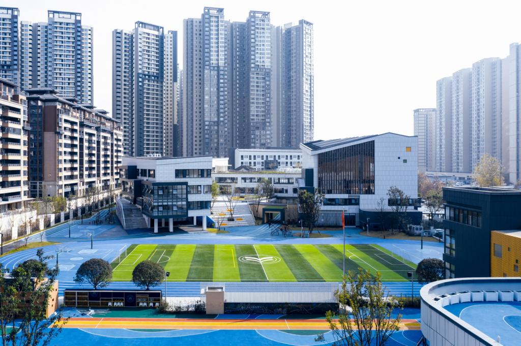 BIM建筑|龙泉天立小学及幼儿园 / 间至设计