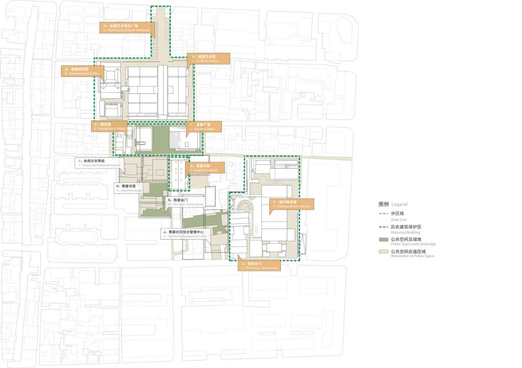 BIM建筑|徐渭艺术馆+青藤广场 / 浙江大学建筑设计研究院 ACRC