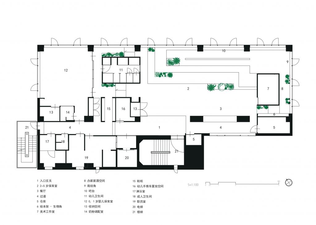 BIM建筑|KIDS SMILE LABO幼儿园-小小森林研究所 / 日比野设计