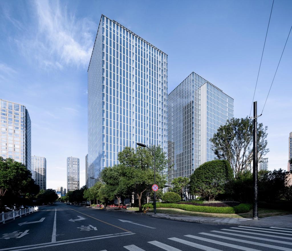 BIM建筑|谦和的城市原点，杭州滨绿大厦 / gad