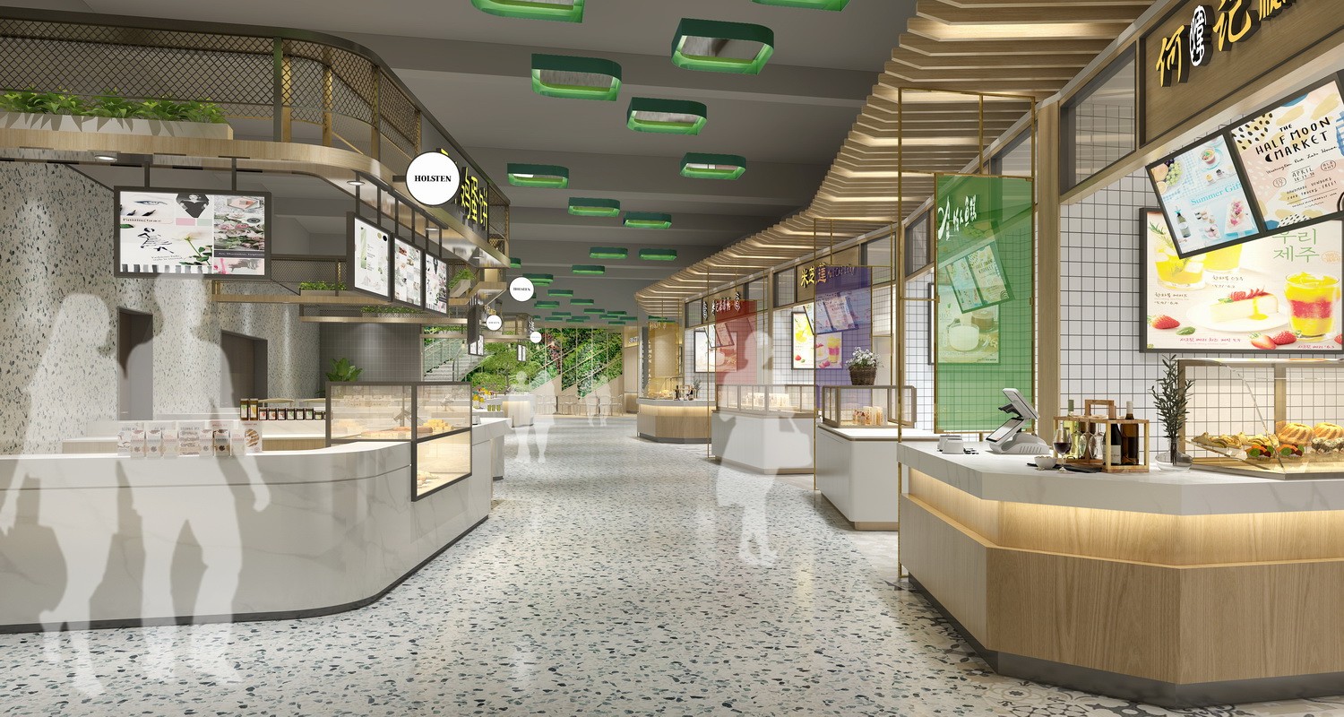 BIM建筑|深圳上梅林之卓悦汇小梅林——“漫步游园” ▏金枫设计