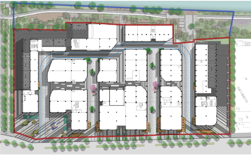 BIM建筑|打开脑洞、创意回路——8号桥沈半路文创办公园区改造 / 予舍予筑
