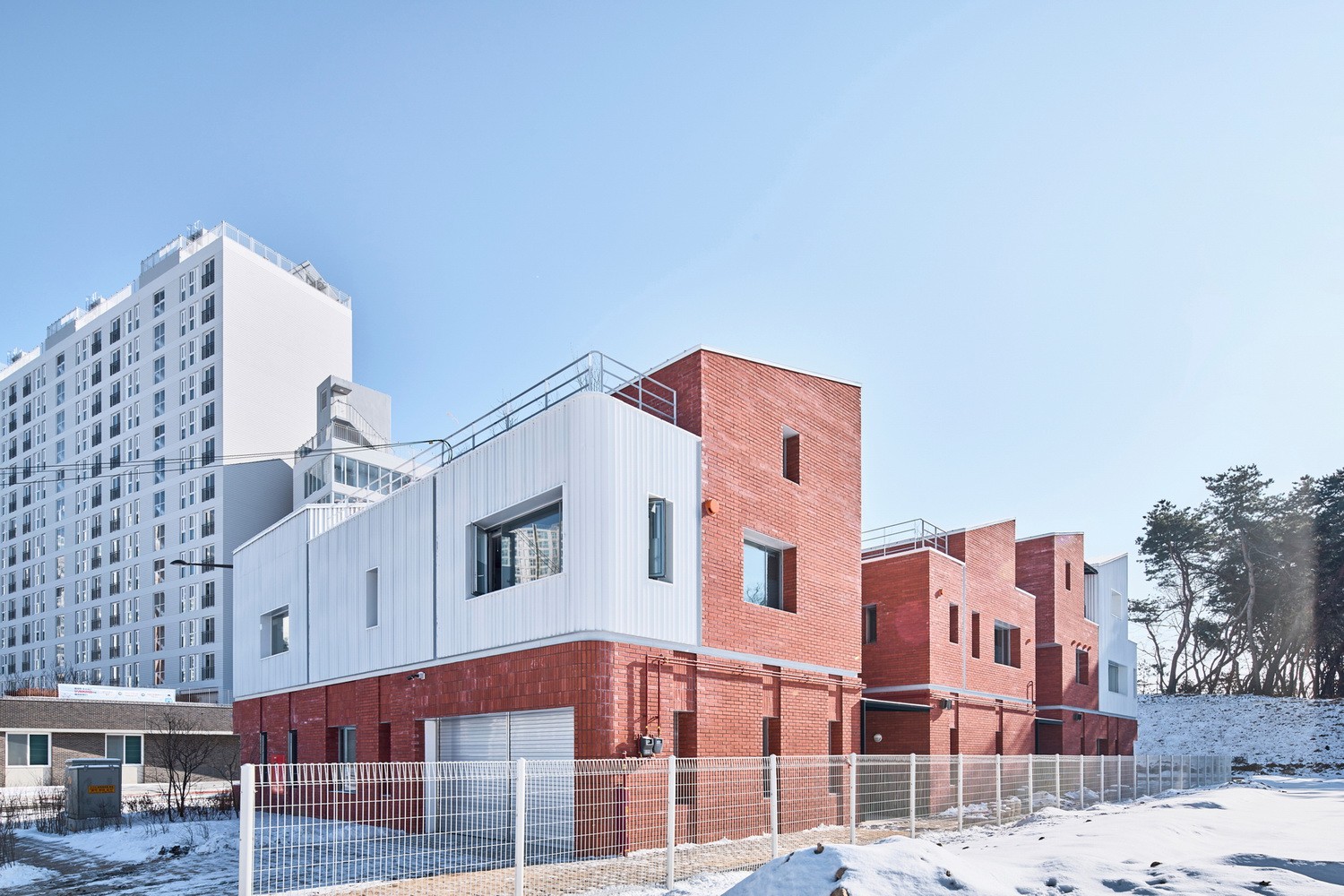 BIM建筑|江一洞119消防站 / OA-Lab