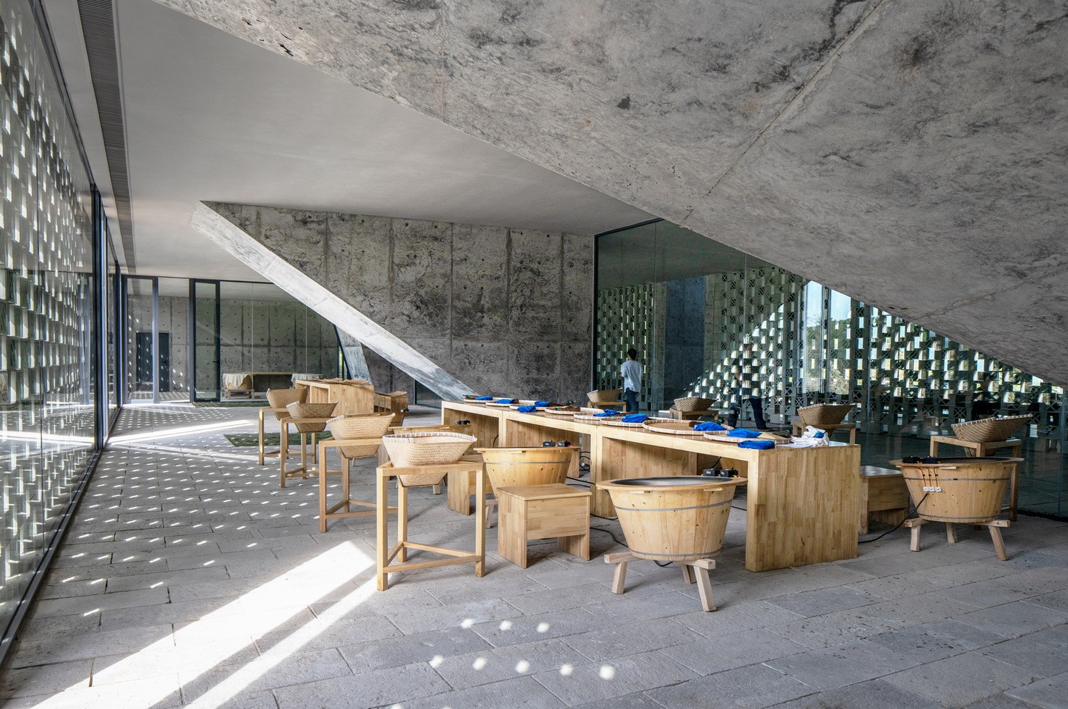 BIM建筑|景宁惠明茶工坊/ DnA_Design and Architecture