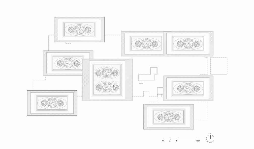 BIM建筑|日常风景下自然生长的空间：“伞之丘”生活方式集合店 / line+建筑事务所+gad
