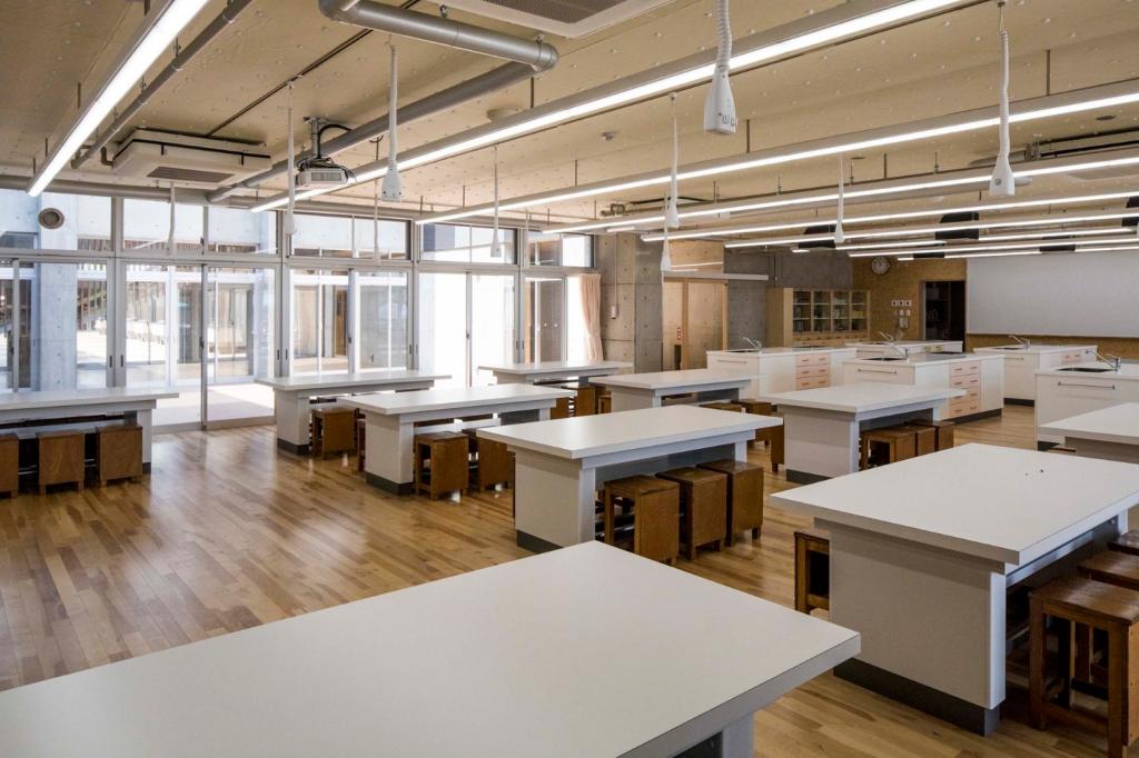 BIM建筑|下妻市立下妻中学 / 三上建筑事务所