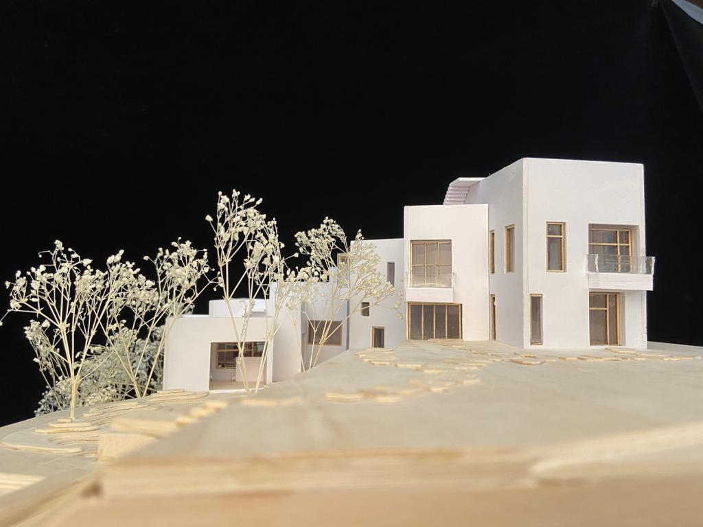 BIM建筑|高山流水 松林里的红色石屋 / 素建筑设计事务所